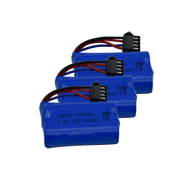 7.4V 1400mAh 14500 lithium-ion - Drone Battery Li-Ion review and price
