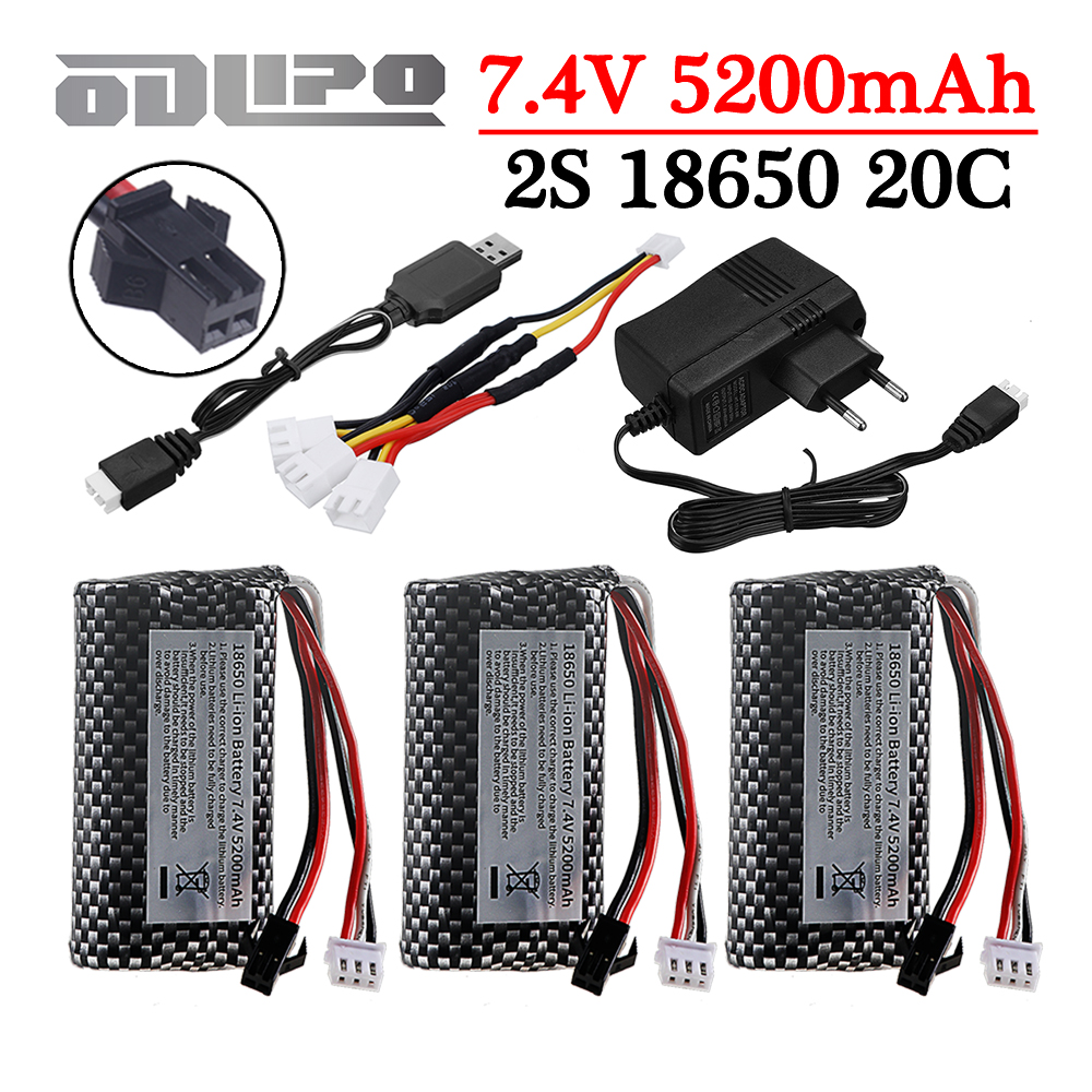 18650 7.4V 5200mAh Li-ion batt - Drone Battery Li-Ion review and price