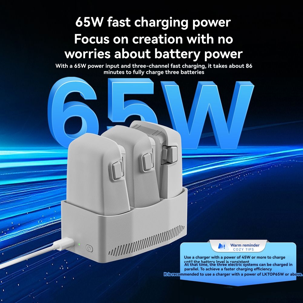 DTC5 65W Battery Charge Manage - Drone Battery Smart review and price