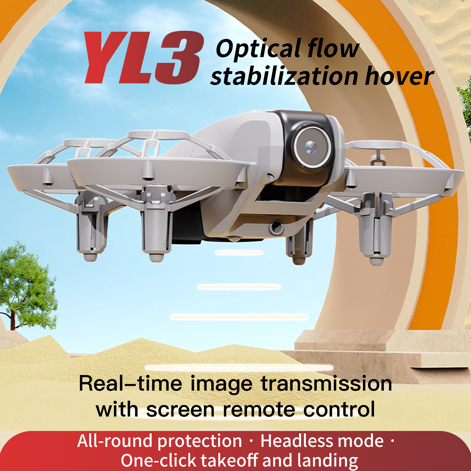 YL3 Remote-Controlled Drone wi - Drone Battery Box review and price