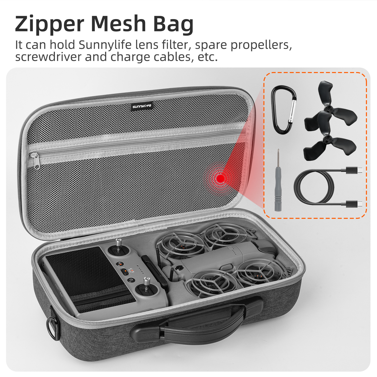 Carrying Case for DJI NEO 2 Dr - Drone Battery Bag review and price