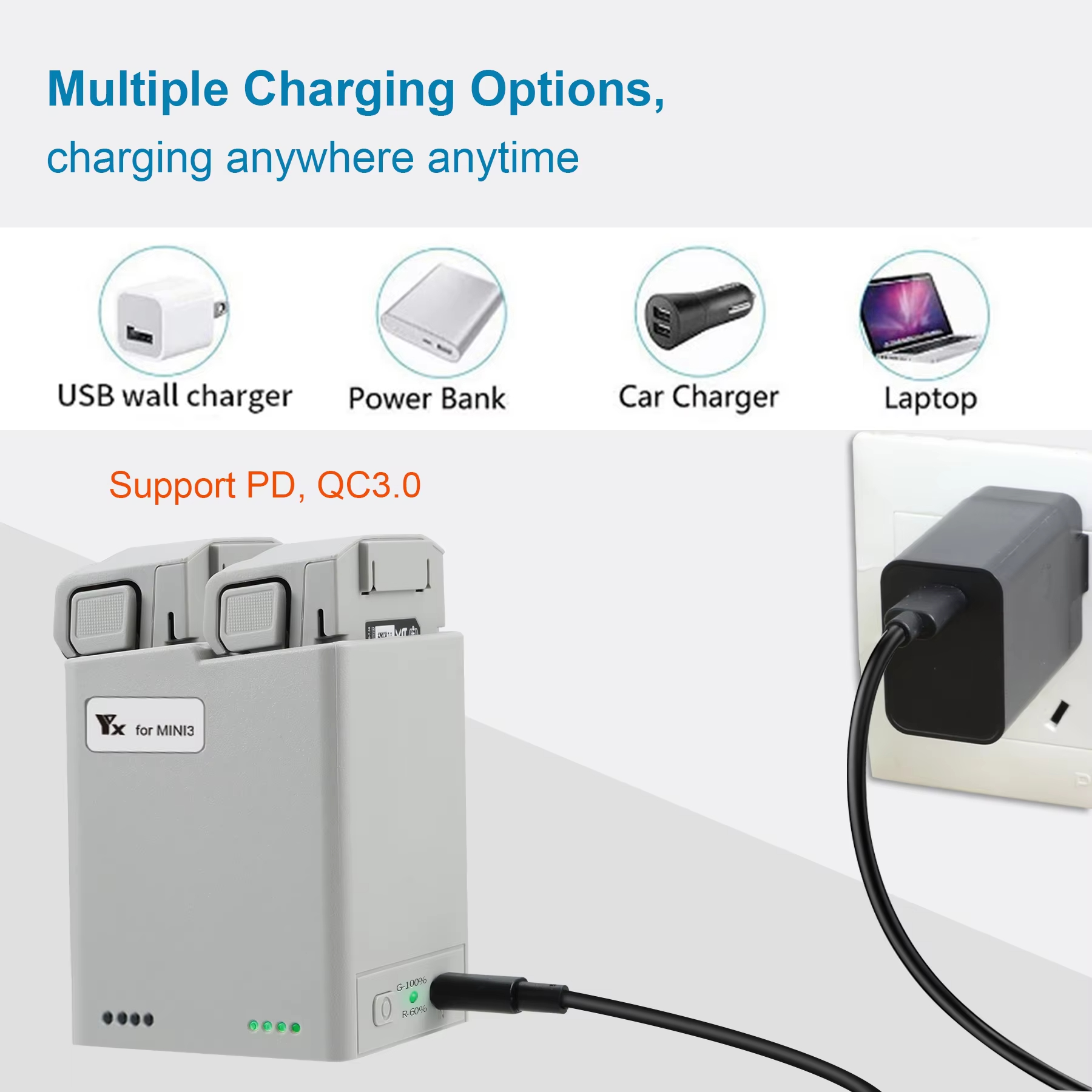 For DJI Mini 3Pro/4Pro Battery - Drone Battery Balance Charger review and price