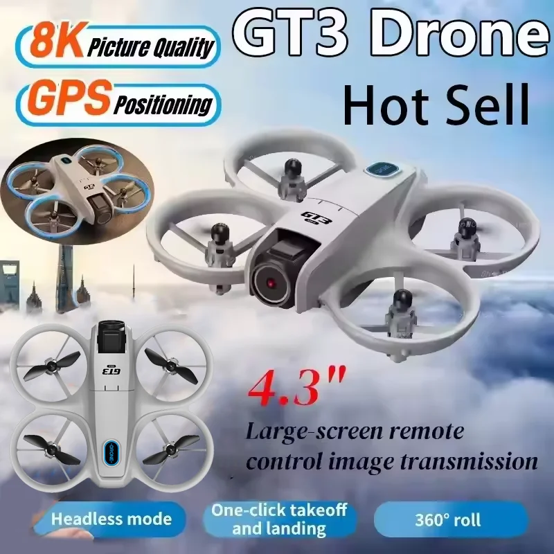 GT3 Drone 8K HD Dual Cameras G - Drone Battery Box review and price