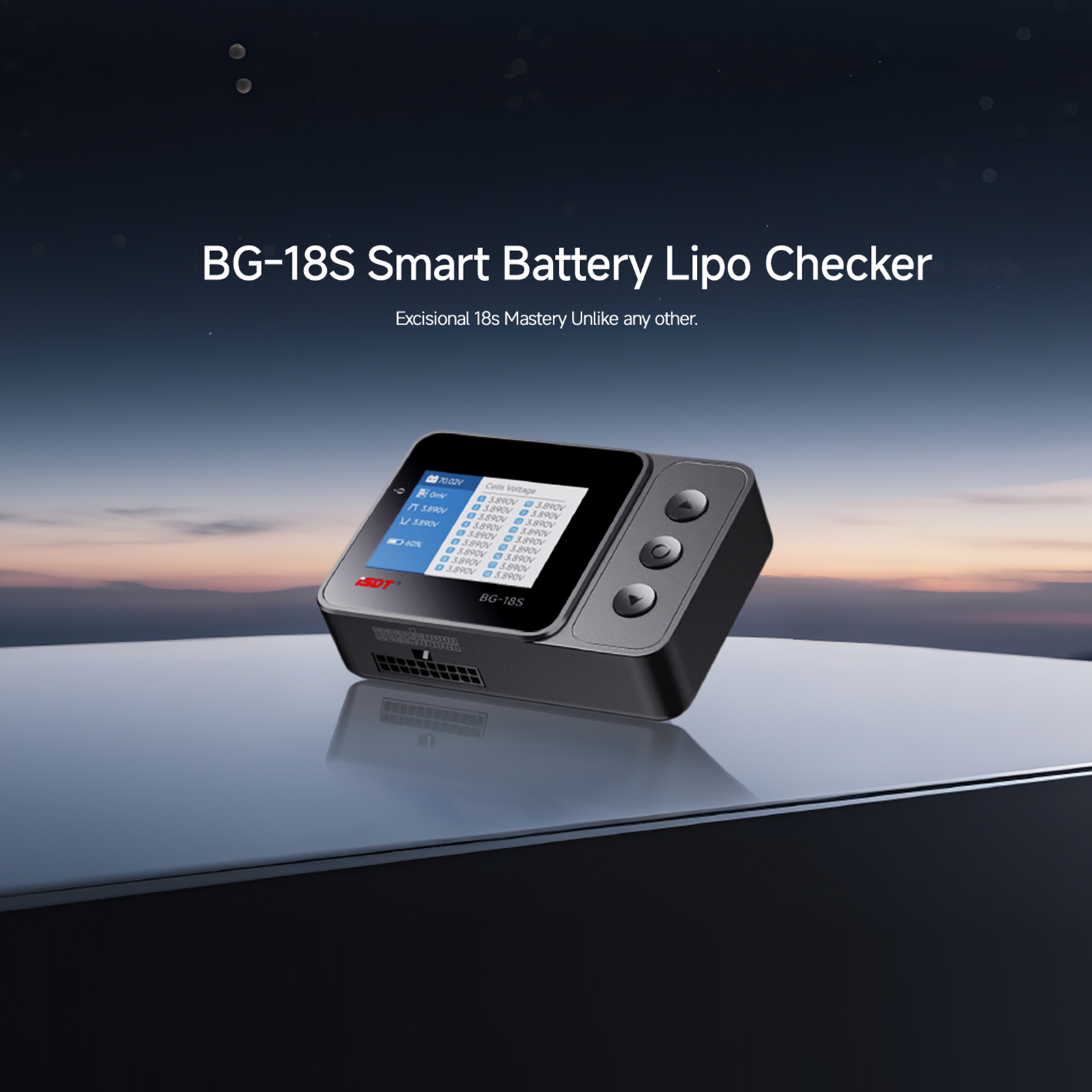 ISDT BG-18S Smart Battery Chec - Drone Battery Voltage Checker review and price