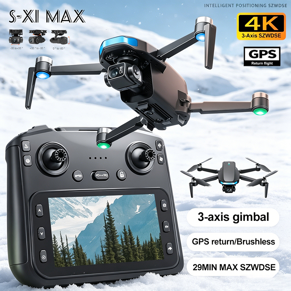 New S-X1 MAX Drone GPS 8K Prof - Drone Battery Case review and price