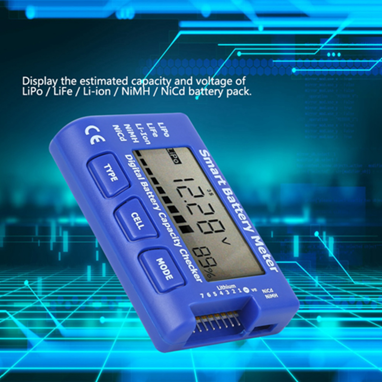 5‑In‑1 Intelligent Digital Bat - Drone Battery Voltage Checker review and price