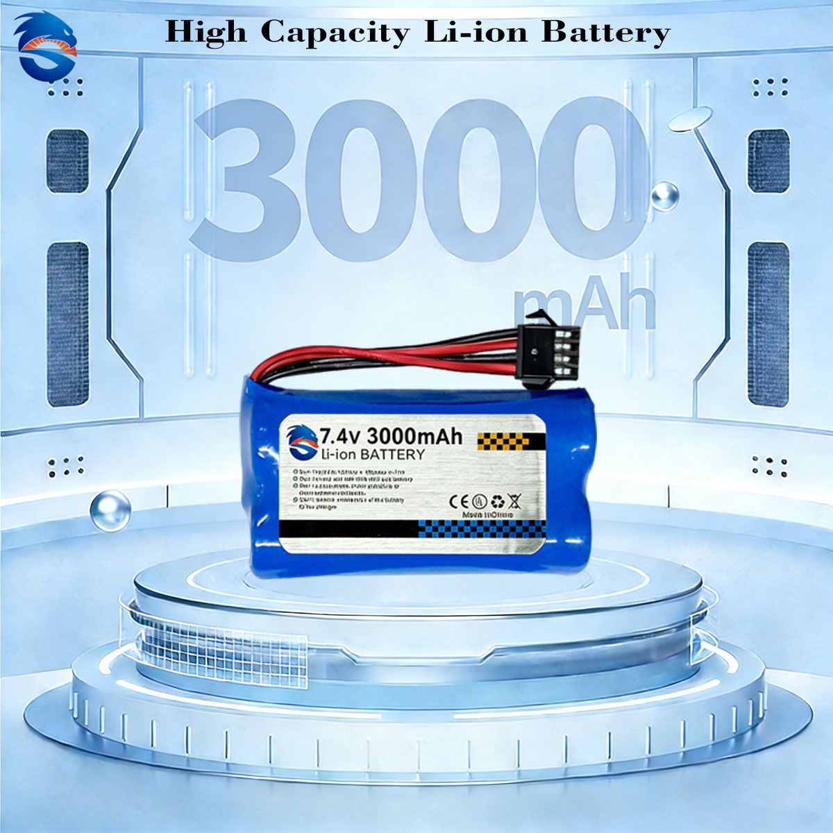 Skymaker 7.4V 3000mAh 2S Li-Io - Drone Battery Li-Ion review and price